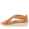 Issy W Tan Leather