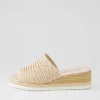 Izze Nude Weave Sandals