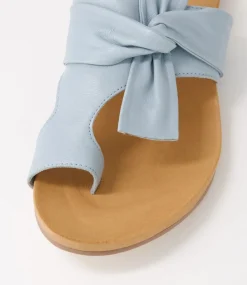 Jacona Denim Leather Slides
