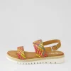 Jamaika 1 Rainbow Multi Leather Sandals