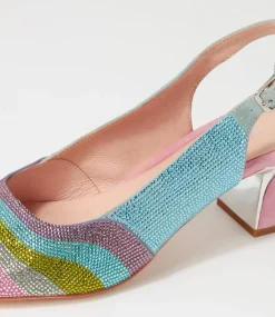 Jeddar Pastel Multi Sandals