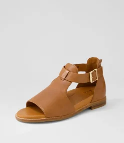 Jeskie W Tan Leather Sandals