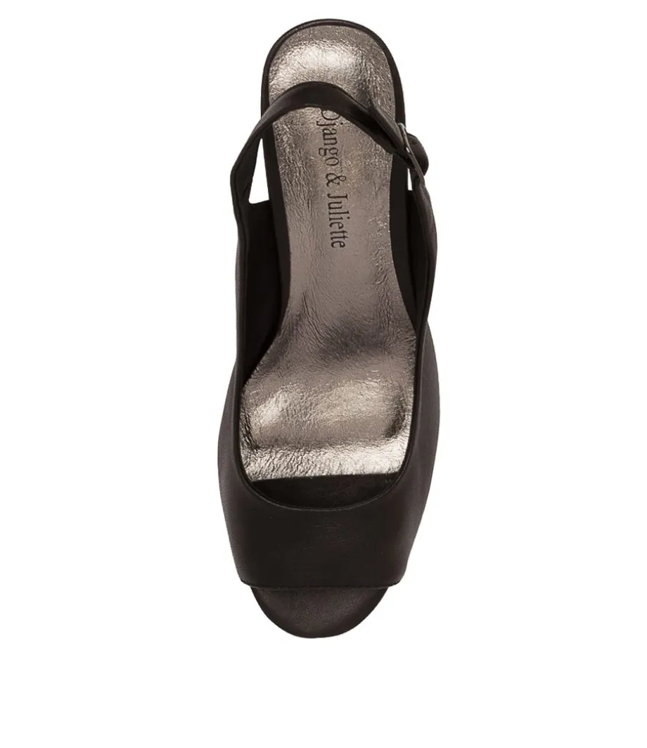 Jianas Black Leather