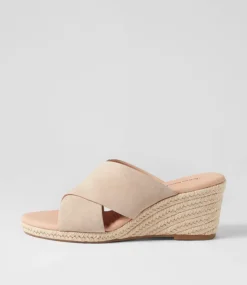 Jinna Stone Suede Sandals