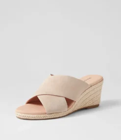 Jinna Stone Suede Sandals