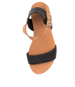 Jinnit Black-Tan Leather
