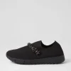 Jolo Black Trim Fabric Sneakers