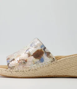 Kadmosy Xw Natural Multi Leather Espadrilles