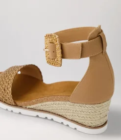 Kaelers W 0 Weave Leather Espadrilles