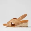 Kaeme W Biscuit Weave Leather Sandals