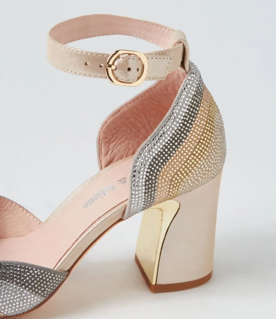 Kalino Metallic Multi Sandals