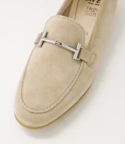 Kent 72 Sand Suede Flat Shoes