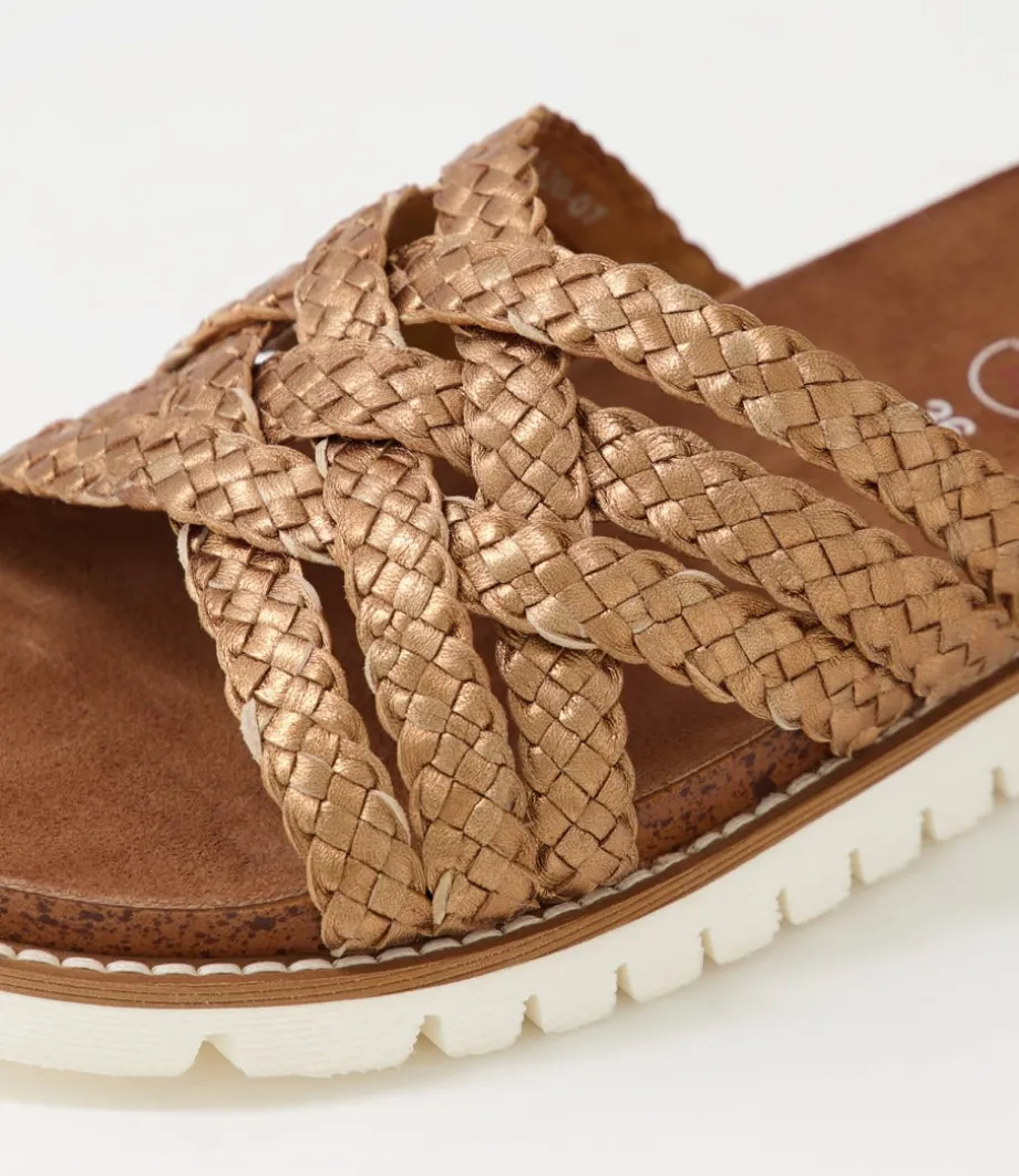 Kent Sport S 20 Whiskey Tan Leather Sandals