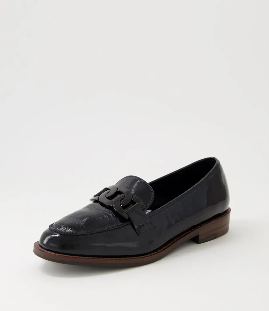 Kent Trot Schwarz Leather Brogues