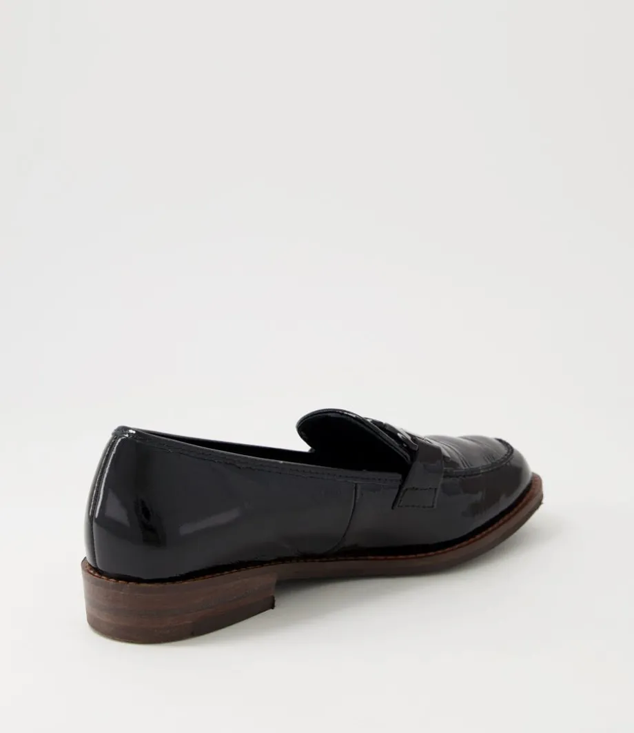 Kent Trot Schwarz Leather Brogues