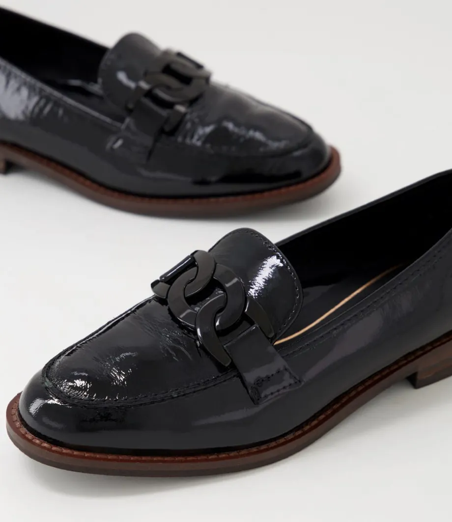 Kent Trot Schwarz Leather Brogues
