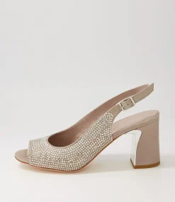 Kerry Light Pewter Shimmer Multi Sandals