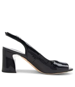 Kianna Navy Patent Leather Heels