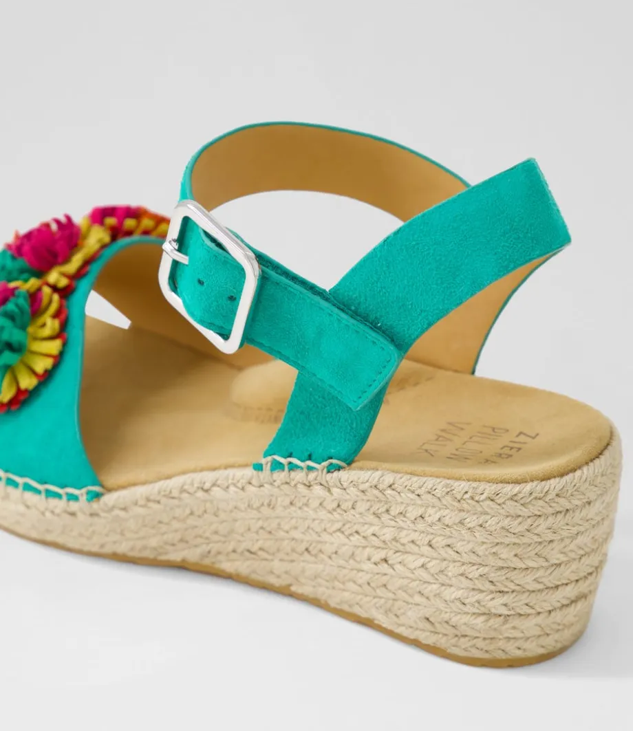 Kishop Xw Emerald Multi Sandals