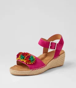 Kishop Xw Fuchsia Multi Espadrilles
