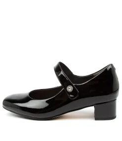 Kitty W Black Patent