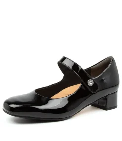 Kitty W Black Patent
