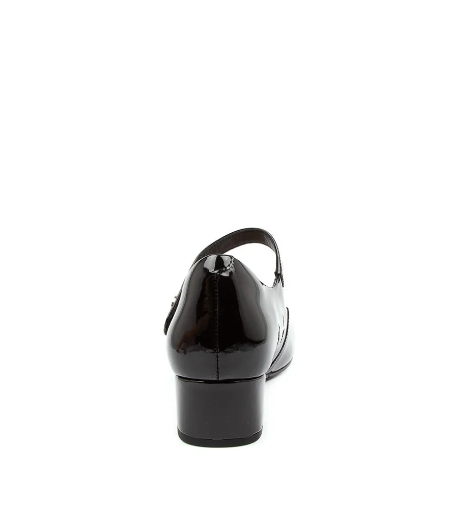 Kitty W Black Patent