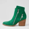 Klues New Emerald Suede Ankle Boots