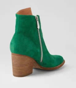 Klues New Emerald Suede Ankle Boots