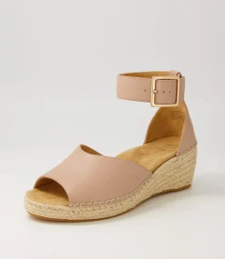 Koen Xw Blush Leather Espadrilles