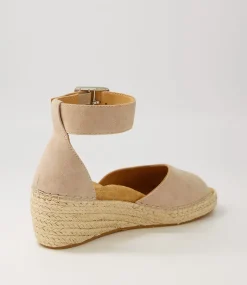Koen Xw Taupe Suede Espadrilles