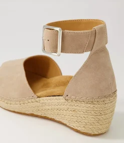 Koen Xw Taupe Suede Espadrilles