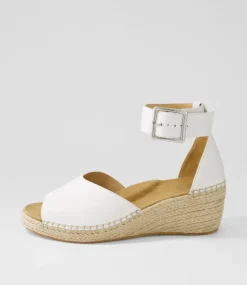 Koen Xw White Leather Sandals