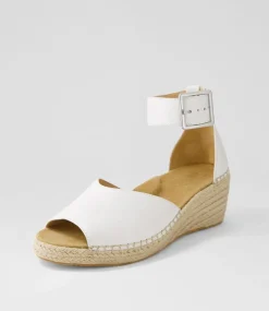 Koen Xw White Leather Sandals