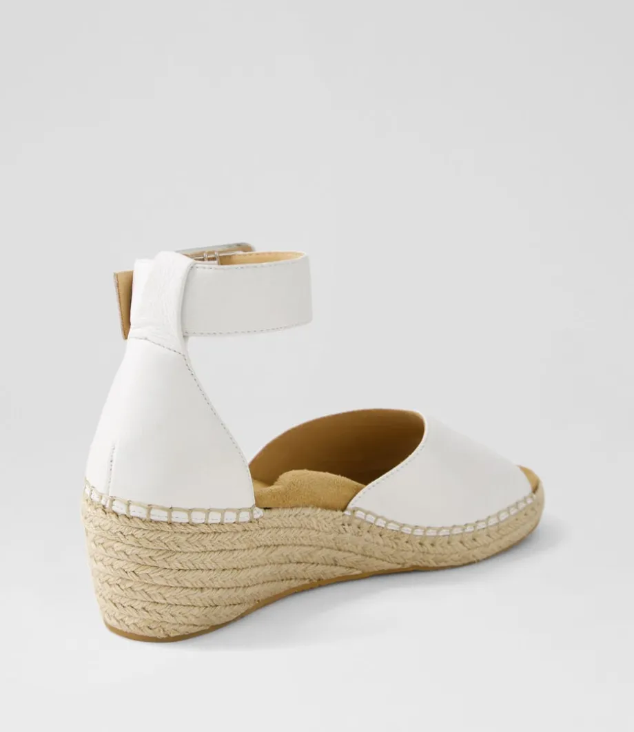 Koen Xw White Leather Sandals