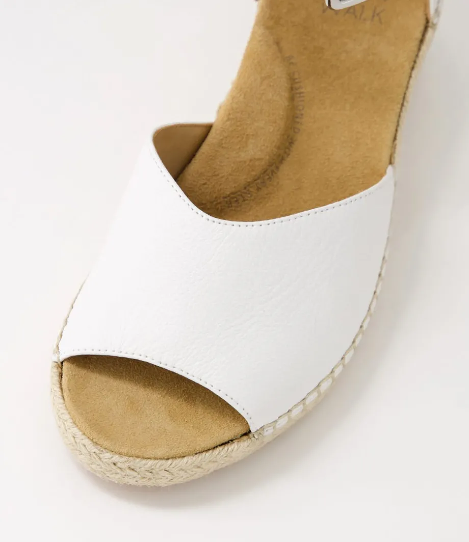 Koen Xw White Leather Sandals