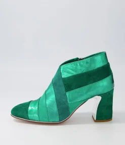 Kolly Emerald Mix Ankle Boots