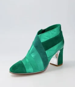 Kolly Emerald Mix Ankle Boots