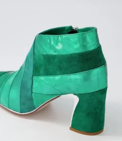 Kolly Emerald Mix Ankle Boots