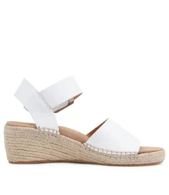 Kraig Xw White Leather Sandals