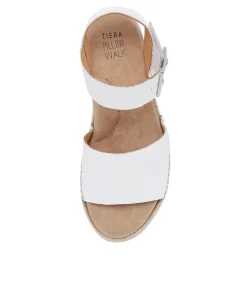 Kraig Xw White Leather Sandals