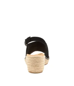 Kyrin Xw Black Suede Espadrilles