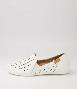 Lagos W White Leather Loafers