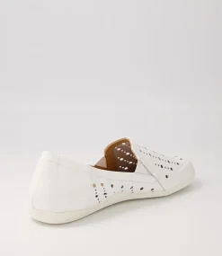 Lagos W White Leather Loafers