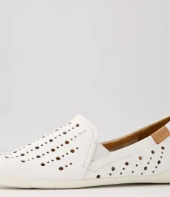 Lagos W White Leather Loafers