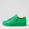 Laila Brt Emerald Leather Sneakers