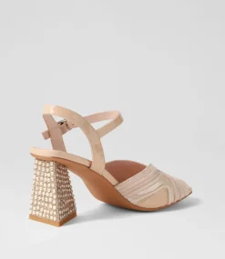Lansion Nude Multi Sandals
