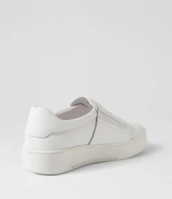 Laroon White Leather Sneakers