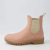 Laurina Blush Gumboot Chelsea Boots