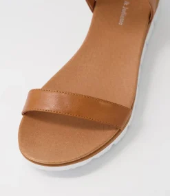 Lawun Tan Leather Sandals